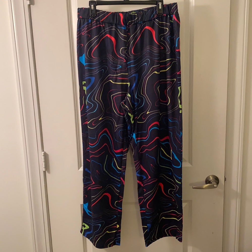 Shein plus high waist print pants